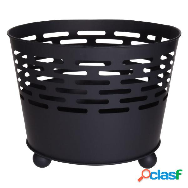 ProGarden Ambiance Cubo para leña negro 45x35 cm