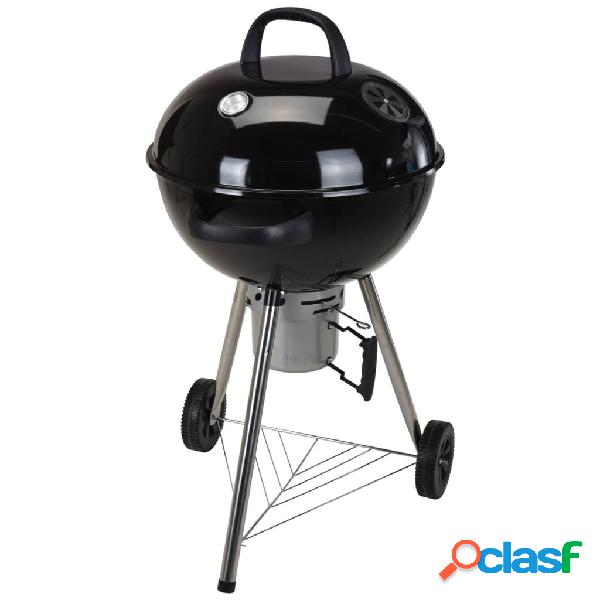 ProGarden Barbacoa esférica con tapa 57,5 cm
