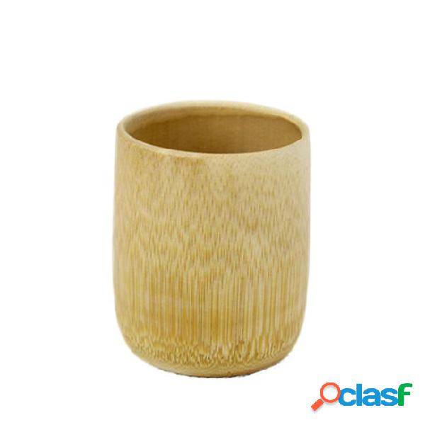 Promotion green natural pure handmade bamboo tea cups water