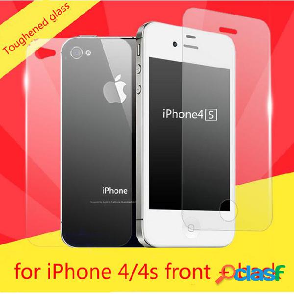 Protective glass on the for apple iphone 4 4s on the