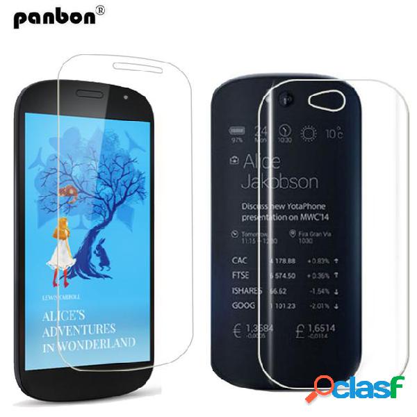 Protective glass on yotaphone 2 tempered glass screen