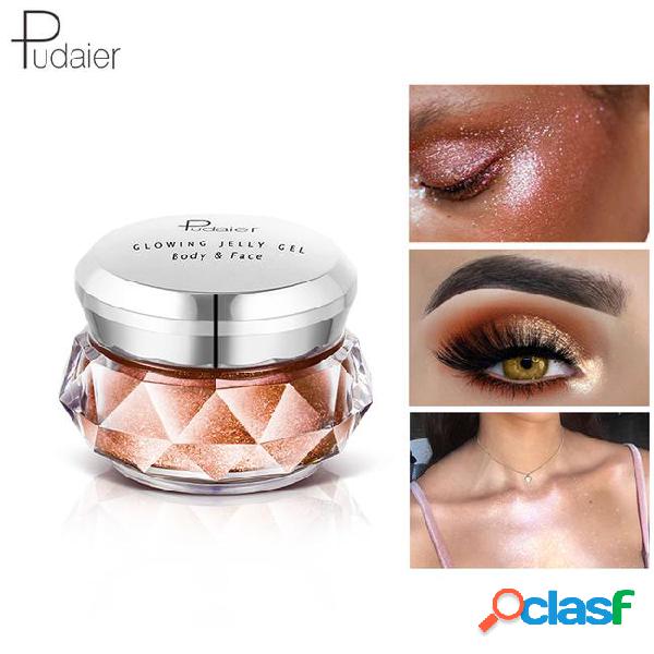 Pudaier 10g makeup eye shadow cream glitter pearly shinning