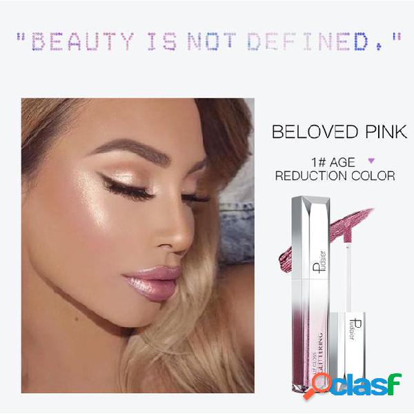 Pudaier glitter lip gloss moisturizer makeup lip tint