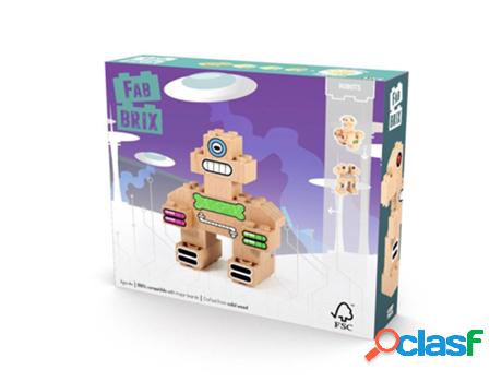 Puzzle FABBRIX (Madera - Beige - 17 x 14 x 4 cm)
