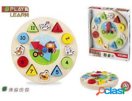 Puzzle HOGAR Y MÁS Educativo InfantilMadera Natural De