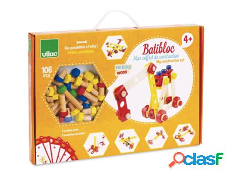 Puzzle VILAC (Madera - Naranja - 41.5 x 29 x 4 cm)
