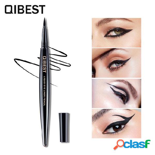 Qibest 1 pc black eyeliner pen quick-drying eyeliner