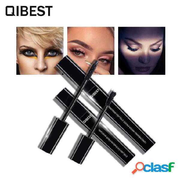 Qibest 3d mascara set thick and long grafting eyelashes