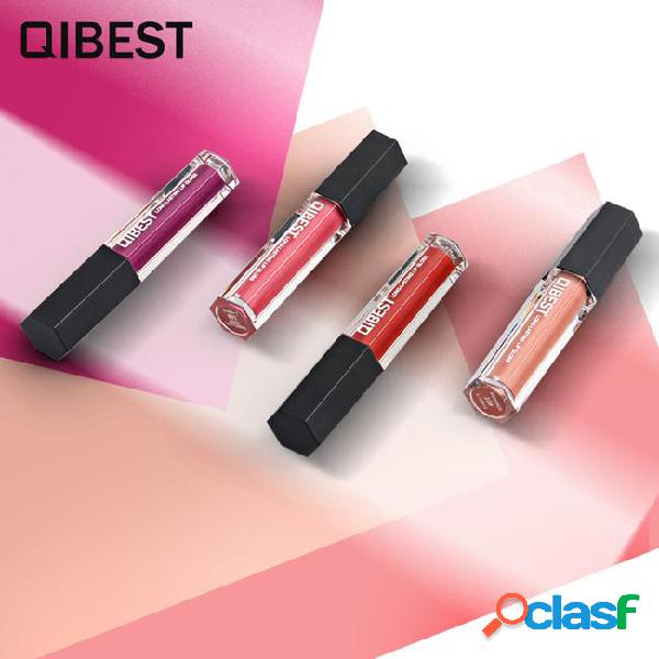 Qibest makeup hex lip gloss moisturizing nourishing