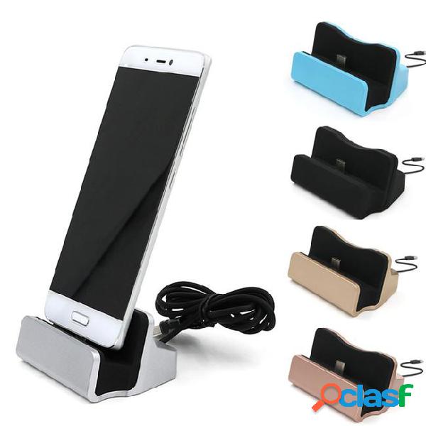 Quick charger docking stand station cradle charging sync