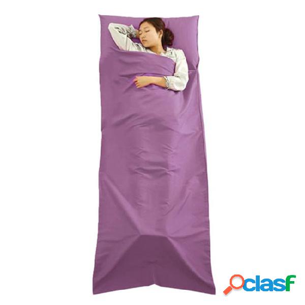 Quick dry ultralight 215*65cm outdoor folding sleeping bag