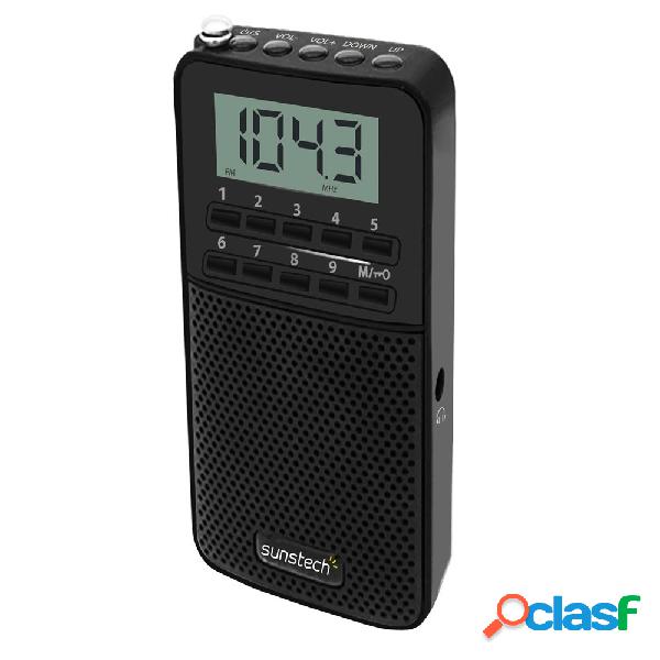 Radio Bolsillo SUNSTECH RPDS81BK