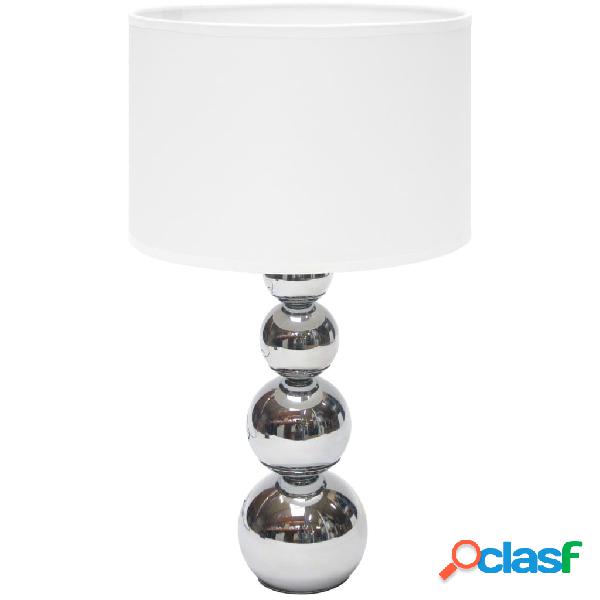 Ranex Lámpara de mesa blanca 25x25x43 cm