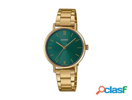 Reloj para Mujer CASIO (3.00 x 0.80 x 12.20 cm - Verde)
