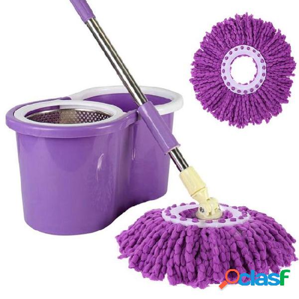 Replacement 360 rotating easy magic microfiber spinning
