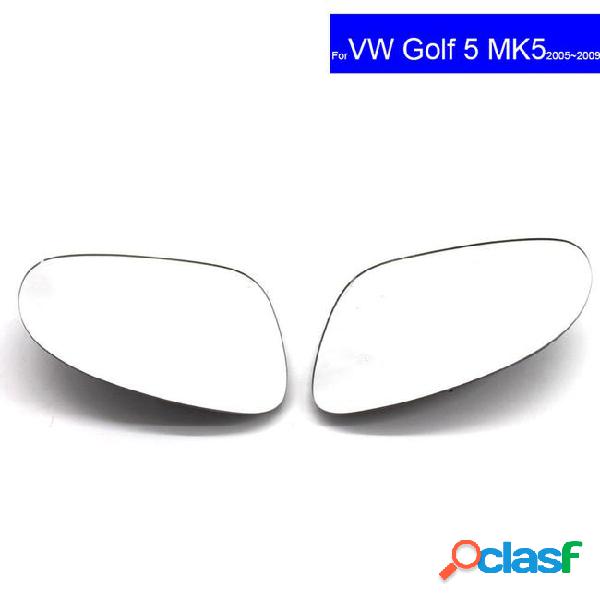 Replacement lens car side rear view mirror convex glass