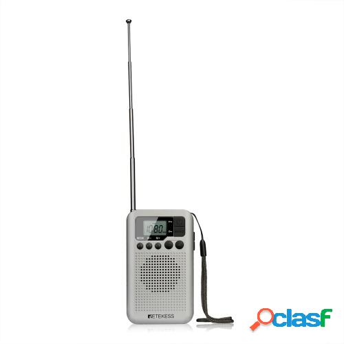 Retekess TR106 Radio portátil FM / AM con pantalla LCD con