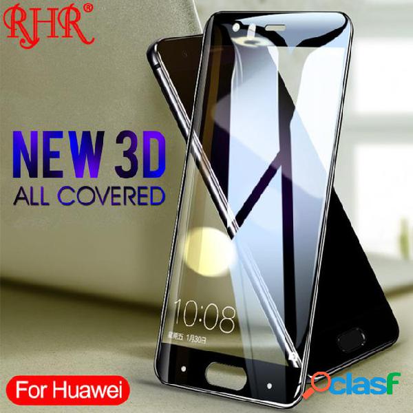 Rhr 3d full curved tempered glass for huawei p9 p10 p20 plus