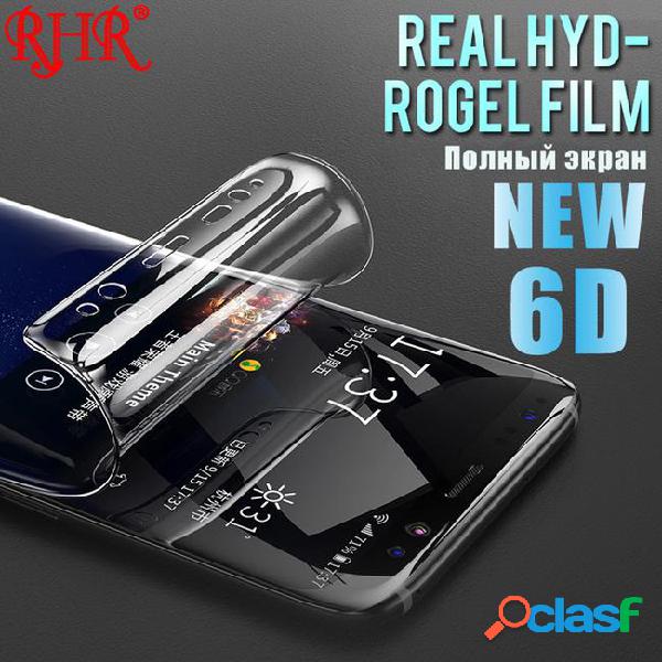 Rhr 6d curved soft protective film for galaxy s8 s9 plus