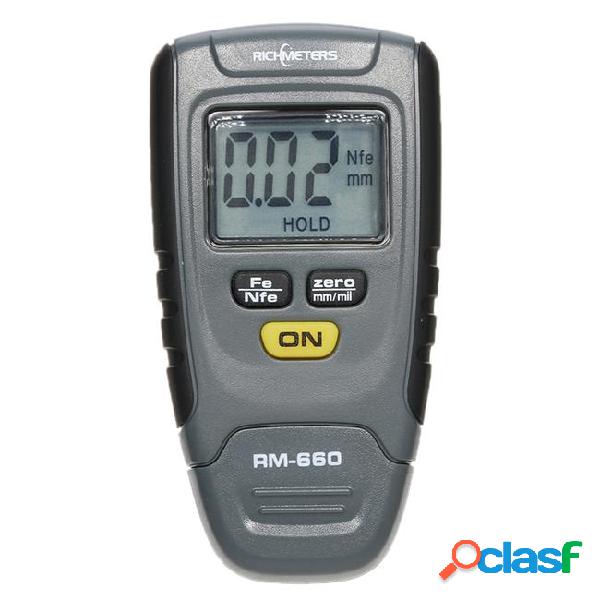 Richmeters rm660 digital auto paint coating thickness gauge