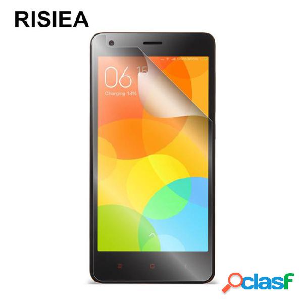 Risiea 3pcs glossy clear screen protector display protective