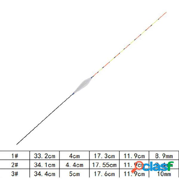 River stream crucian carp floats composite nano fishing