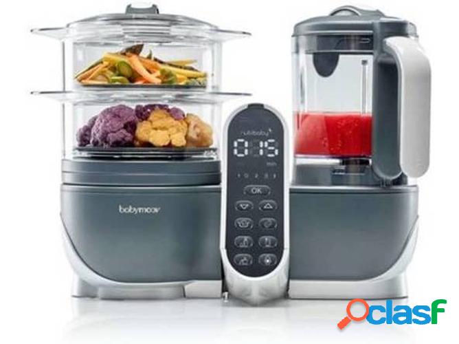 Robot de Cocina BABYMOOV Nutribaby 5 en 1 Gris (2200 ml)