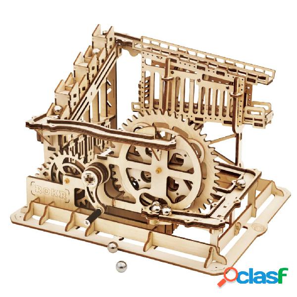 Robotime Juego circuito de canicas Marble Squad