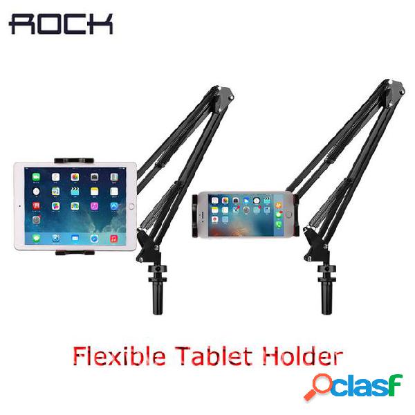 Rock flexible tablet phone holder for ipad 2 3 4 for iphone