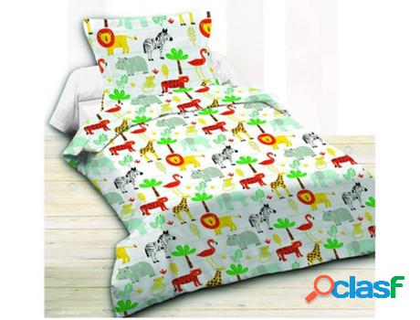 Ropa de Cama OZAIA (Blanco - Tejido - 140x200 cm)