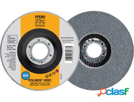 Rueda PFERD Com pactos Polinox Disc Pner-Mh (125-22 2 Sic F)