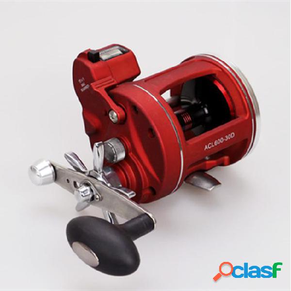 S lizard right and left hand trolling fishing boat reel with