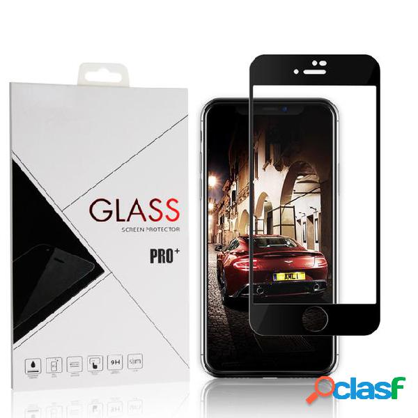 S-mart tempered glass clear screen protector for iphone x 8