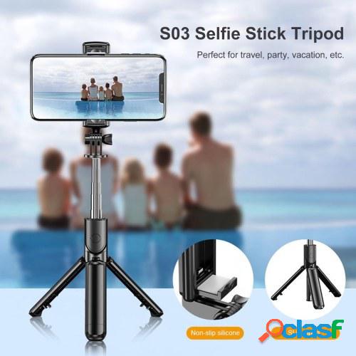 S03 Selfie Stick Trípode con 0.1S Instantánea BT Selfie