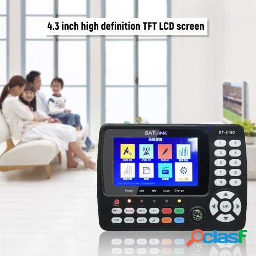 ST-5150 DVB-S2 / T2 / C COMBO HD Buscador de señal de TV