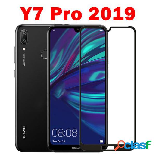 Safety glass on for huawei y7 pro 2019 protective glass