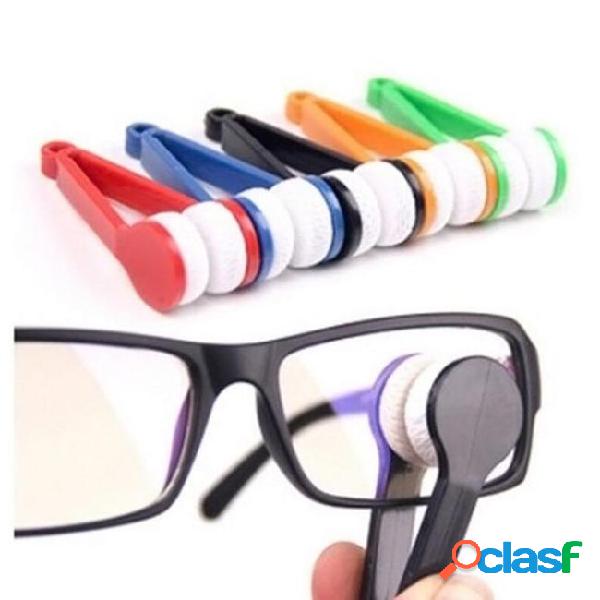 Sale random glasses eyeglass cleaner brush microfiber