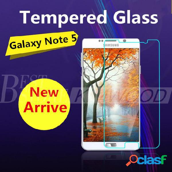 Samsung galaxy note 5 tempered glass screen protectors 0.2mm
