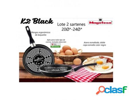 Sartenes black 20+24 cm lote