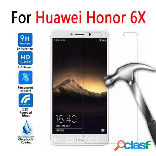 Screen protector for huawei honor 6x case tempered glass for