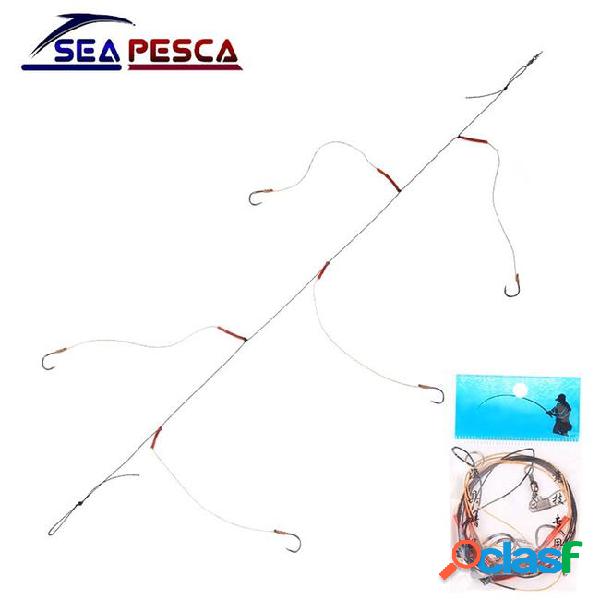 Seapesca high carbon steel string hook with 5 small hook