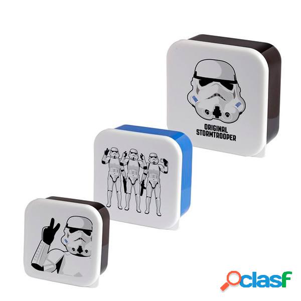 Set 3 Fiambreras Stormtrooper XL