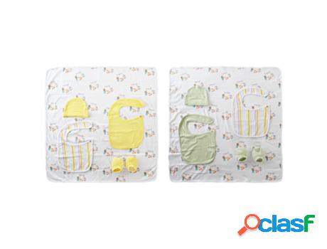 Set de Regalo para Bebé DKD HOME DECOR 0-6 Meses Manta