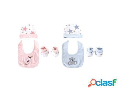 Set de Regalo para Bebé DKD HOME DECOR Estrellas 0-6 Meses