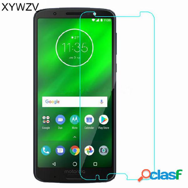 Sfor moto g6 plus tempered glass ultra-thin screen protector