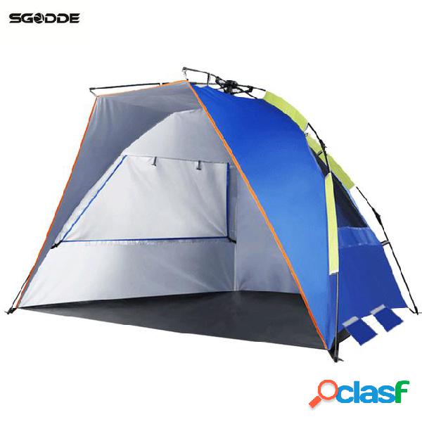 Sgodde blue three person fishing shelter tent portable pop