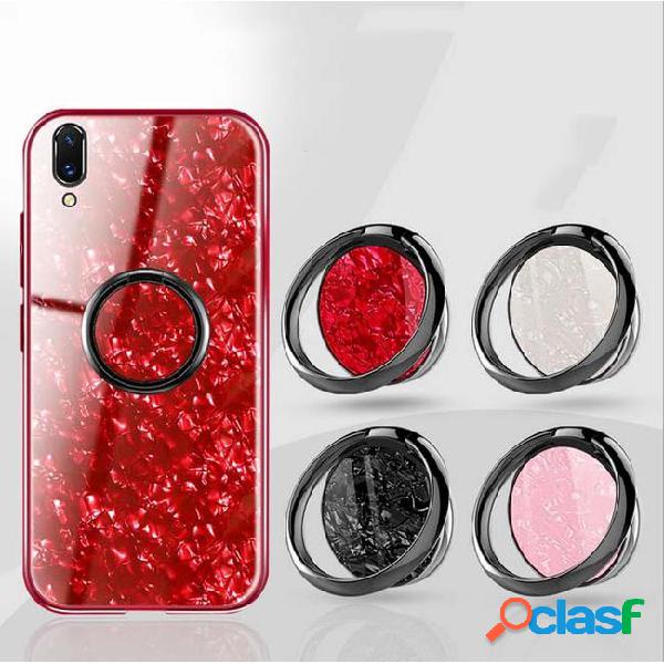 Shell pattern ring buckle bracket lazy ring buckle mobile