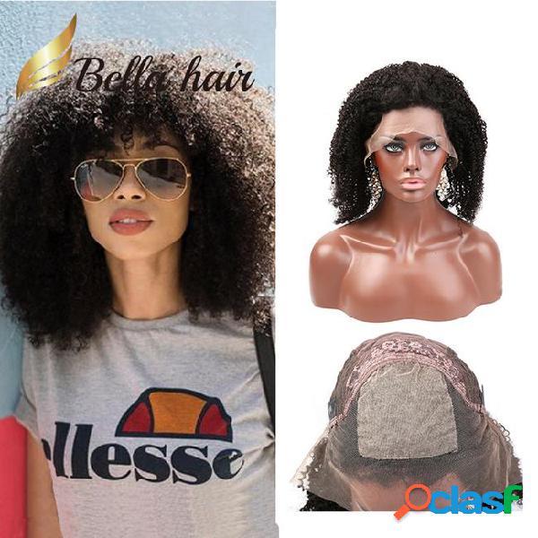 Silk base top full lace wig kinky curly human hair bella