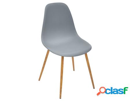 Silla de Comedor ATMOSPHERA (Cinzento -50,00 x 85,00 x 55,00