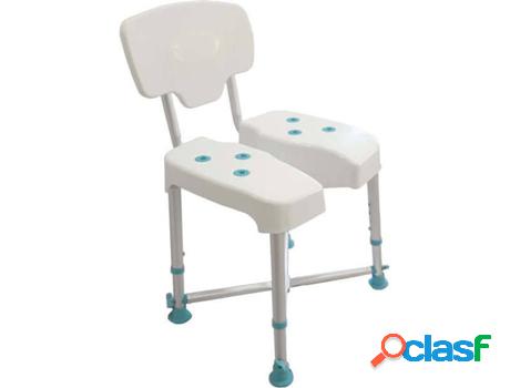 Silla de Ducha ORTOPRIME XL con Ranura Central Alta